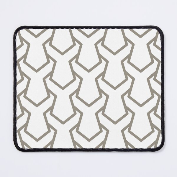 Artikelvorschau, Brown and White Tessellation Line Pattern 11 Pairs Sherwin Williams 2022 Popular Color Felted Wool SW 9171 entworfen und verkauft von ColorOfTheYears.