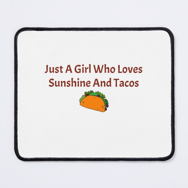 Item preview, Just A Girl Who Loves Sunshine And Tacos vintage designed and sold by Soukainadesign.