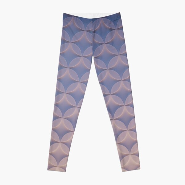 Shaded Petal Pattern Leggings