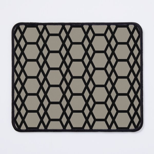 Artikelvorschau, Brown and Black Tessellation Line Pattern 13 Pairs Sherwin Williams 2022 Popular Color Felted Wool SW 9171 entworfen und verkauft von ColorOfTheYears.