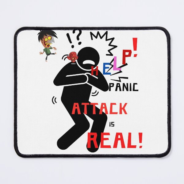 Item preview, PANIC ATTACK IS REAL designed and sold by SEFIKA7.