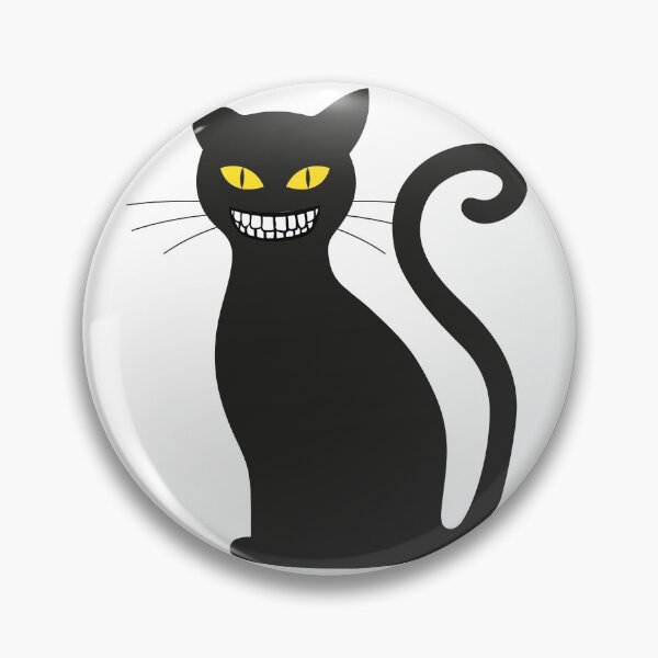 Item preview, Smiling Black cat designed and sold by LMADesigns.