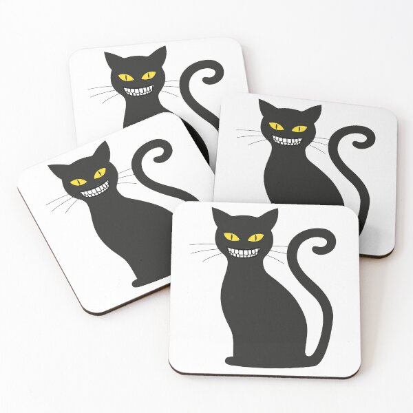 Item preview, Smiling Black cat designed and sold by LMADesigns.