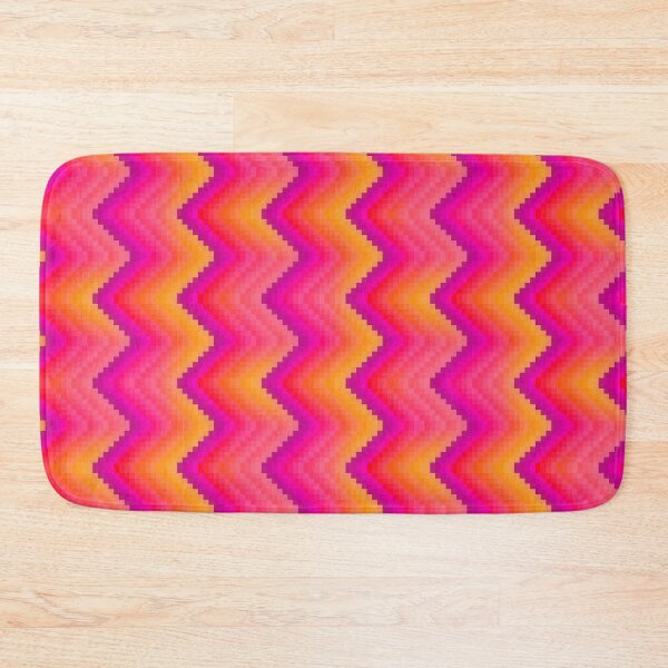 Item preview, Sunset Pixel Zigzag Pattern designed and sold by rin3d .