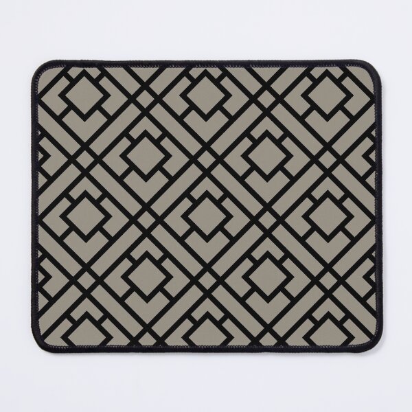 Artikelvorschau, Brown and Black Tessellation Line Pattern 24 Pairs Sherwin Williams 2022 Popular Color Felted Wool SW 9171 entworfen und verkauft von ColorOfTheYears.