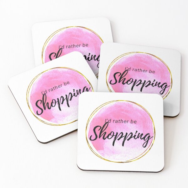 Item preview, I’d rather be shopping designed and sold by shyflamingo.