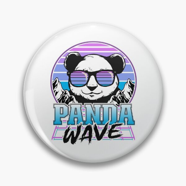 Item preview, Pastel Goth Japanese Kawaii Retrowave Panda Wave designed and sold by Stronzi.