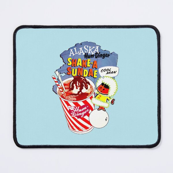 Item preview, ALASKA HUM-DINGER - SUNDAE - ADVERT designed and sold by ThrowbackAds.