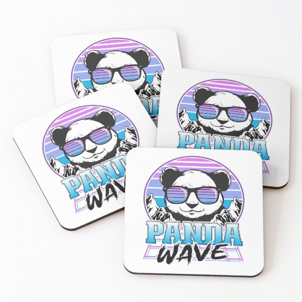 Item preview, Pastel Goth Japanese Kawaii Retrowave Panda Wave designed and sold by Stronzi.