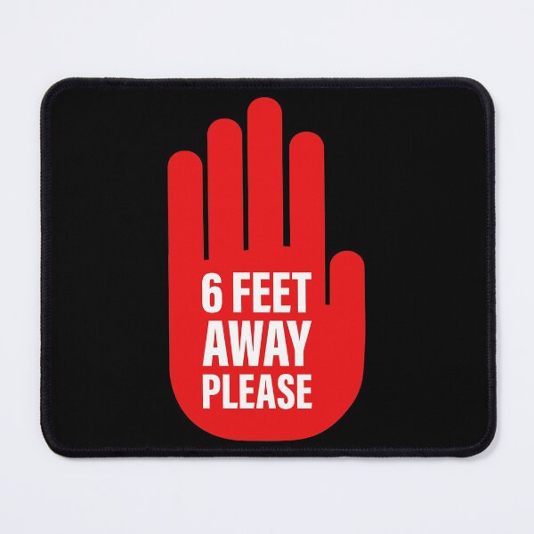 Item preview, 6 Feet Away Please (Social Distancing) designed and sold by MerchHouse.