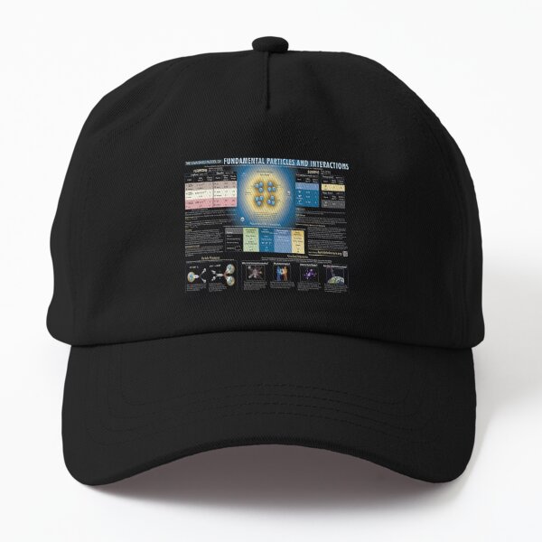 Educational Poster: The Standard Model of Fundamental Particles and Interactions Dad Hat