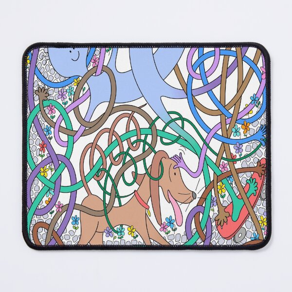 Item preview, Mr Squiggly Out For A Stroll designed and sold by Becky Titus.