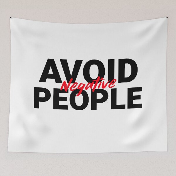 Item preview, Avoid Negative People designed and sold by YOYOCollection.