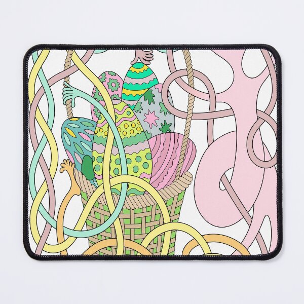 Item preview, Mr Squiggly Easter Basket designed and sold by Becky Titus.