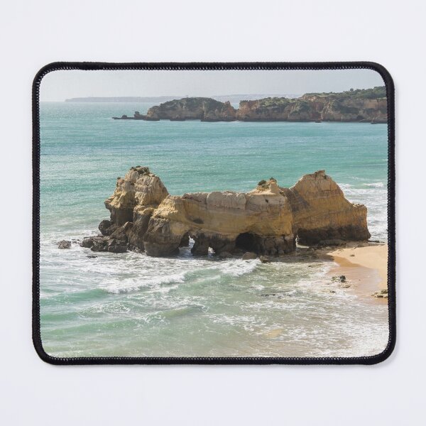 Item preview, Lacy Seafoam and Seastacks - Praia dos Tres Castelos Beach Portimao Portugal designed and sold by Georgia Mizuleva.