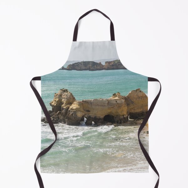 Item preview, Lacy Seafoam and Seastacks - Praia dos Tres Castelos Beach Portimao Portugal designed and sold by Georgia Mizuleva.