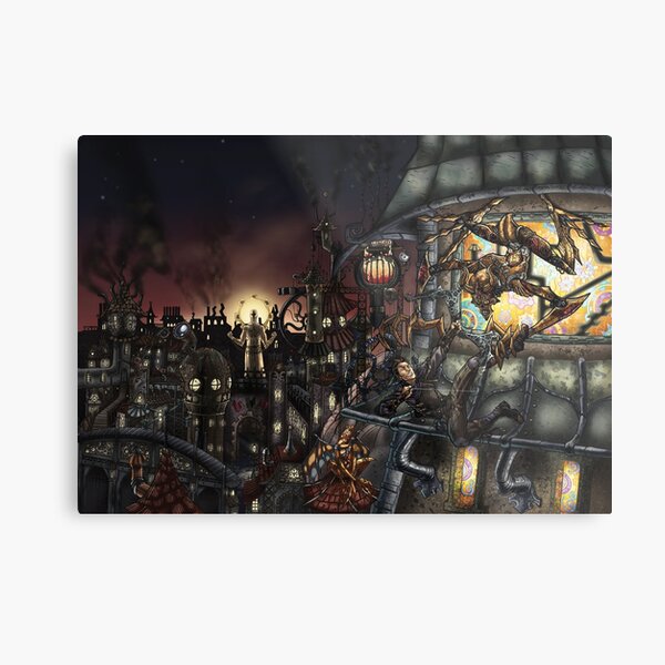 Flight - Queer Speculative Fiction Metal Print