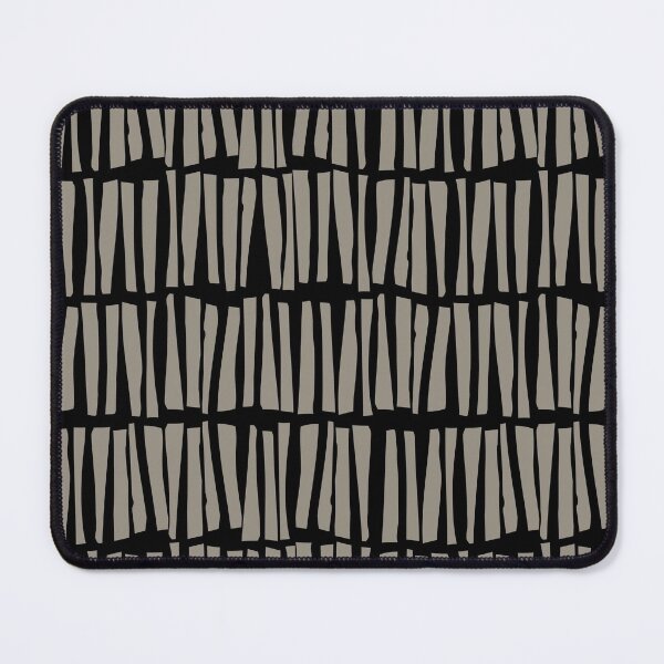 Artikelvorschau, Brown and Black Stripe Line Pattern Pairs Sherwin Williams 2022 Popular Color Felted Wool SW 9171 entworfen und verkauft von ColorOfTheYears.