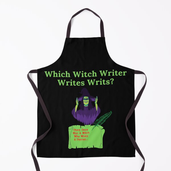 Item preview, Which Witch Writer Writes Writs designed and sold by TheKnightWriter.