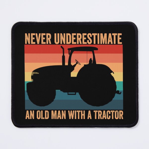 Item preview, Never underestimate an old man with a tractor designed and sold by DynastyArt.