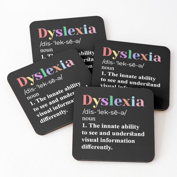 Item preview, Dyslexia Word Definition designed and sold by Wishinglob.