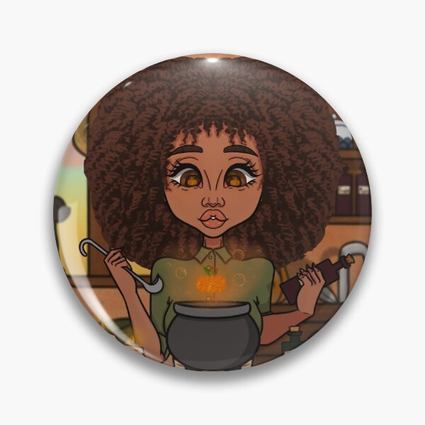 Item preview, Witch making a potion  designed and sold by EnoraLoveDaisy.