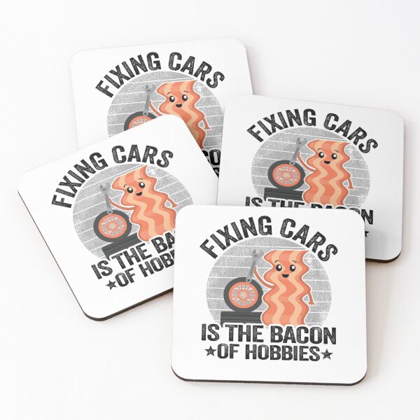 Item preview, Fixing Cars Is The Bacon Of Hobbies Funny Mechanic designed and sold by Stronzi.