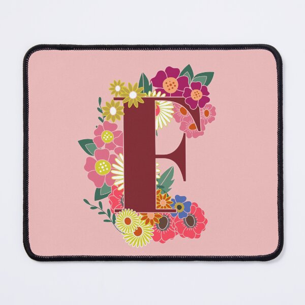 Artikelvorschau, Blumenmonogramm F entworfen und verkauft von ByThaisQ.