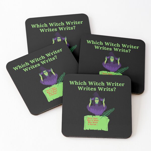 Item preview, Which Witch Writer Writes Writs designed and sold by TheKnightWriter.