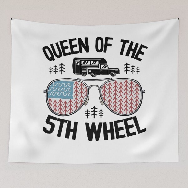 Item preview, Queen Of The 5th Wheel Funny Camping designed and sold by Stronzi.