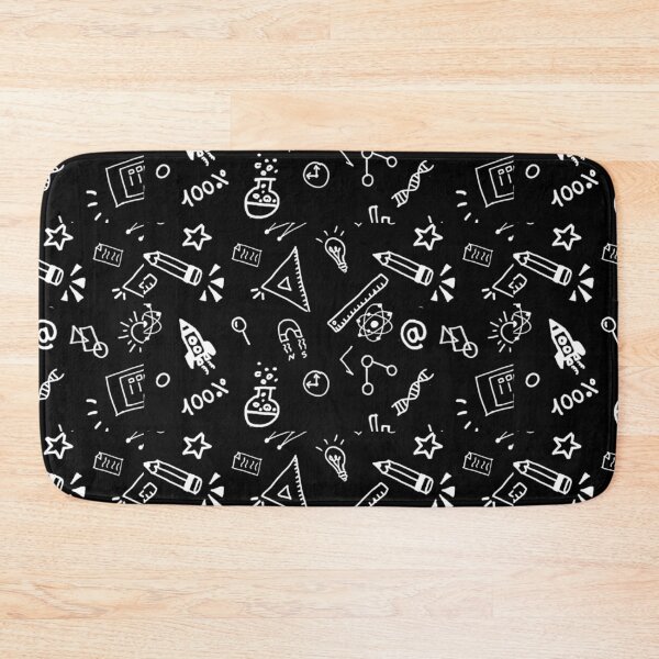 Item preview, Back to school math background science research notebook designed and sold by AnadAA.