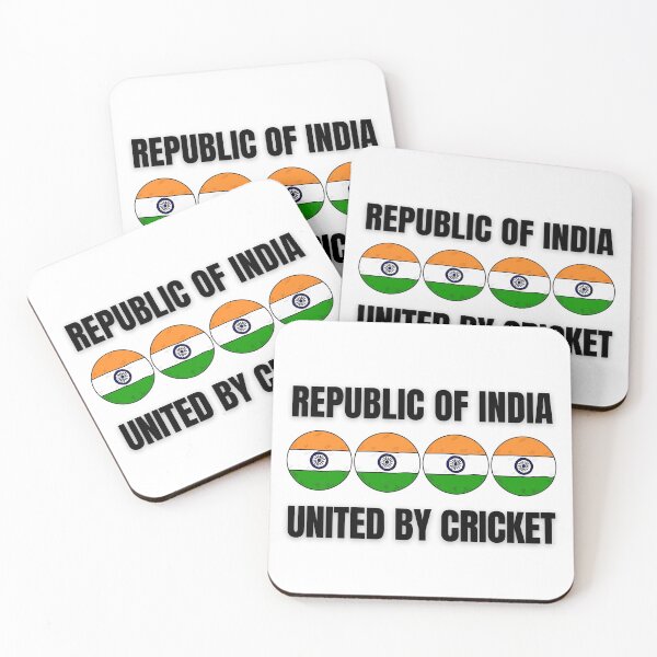 Item preview, Republic Of India United By Cricket Game designed and sold by PHLDesign.
