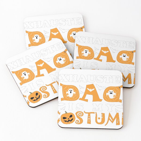 Item preview, exhausted dad is my costume funny halloween gift  designed and sold by Sun Rise.