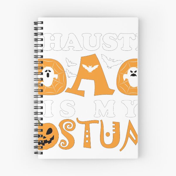 Item preview, exhausted dad is my costume funny halloween gift  designed and sold by Sun Rise.