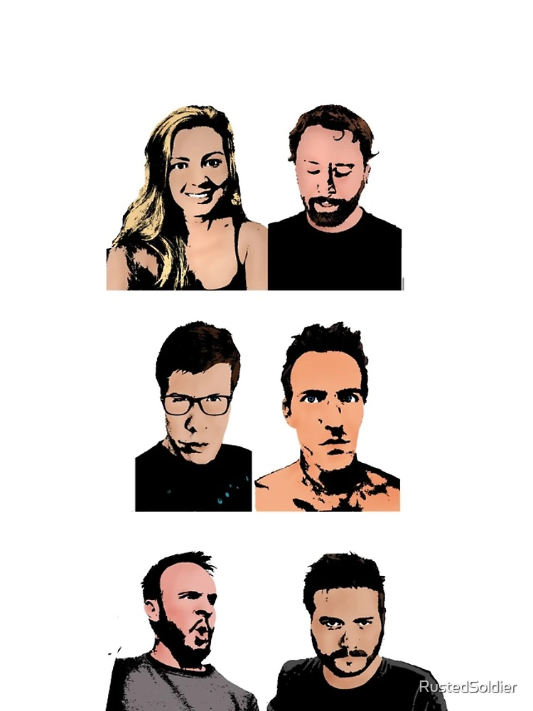 Thumbnail 4 of 4, iPhone Case, Funhaus Cast designed and sold by RustedSoldier.