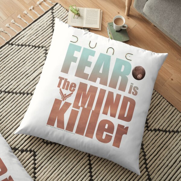 Dune 2020- Fear is the mind-killer Floor Pillow