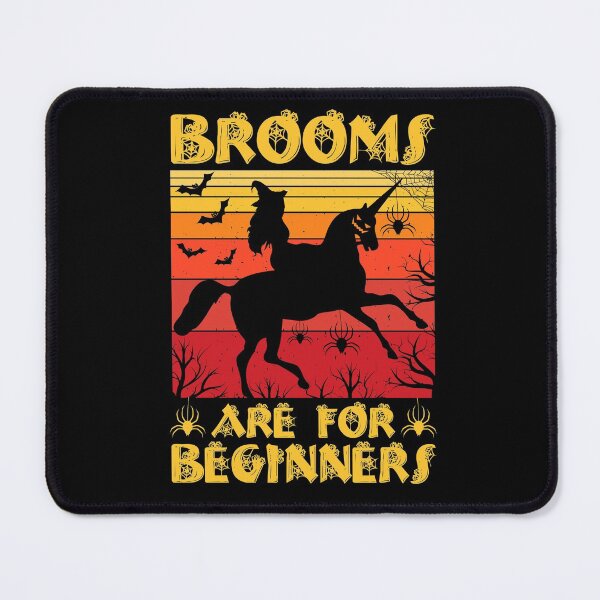 Item preview, Brooms Are For Beginners Horse Funny Halloween Witch designed and sold by issambak.