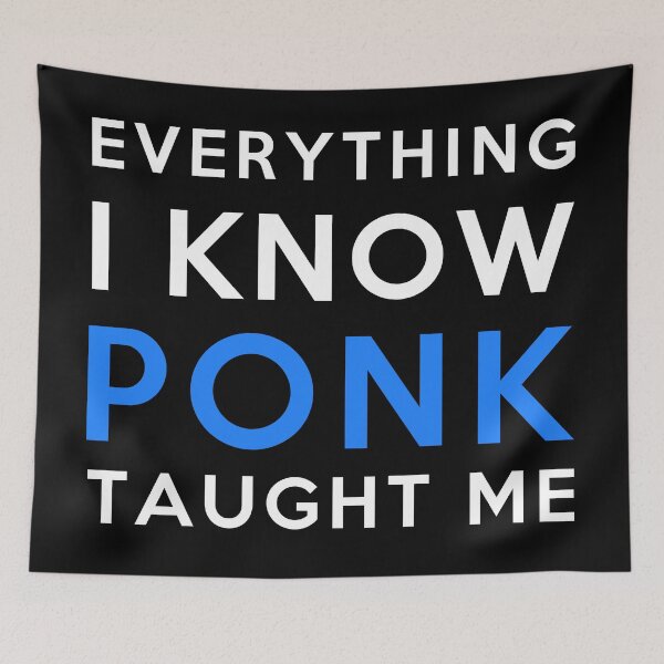 Item preview, Everything i know - Ponk designed and sold by 2Girls1Shirt.