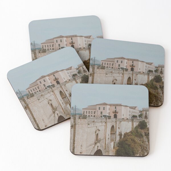 Item preview, Bridge of Puente Nuevo - City of Ronda - Spain Travel Print  designed and sold by Emilia Oxelheim.