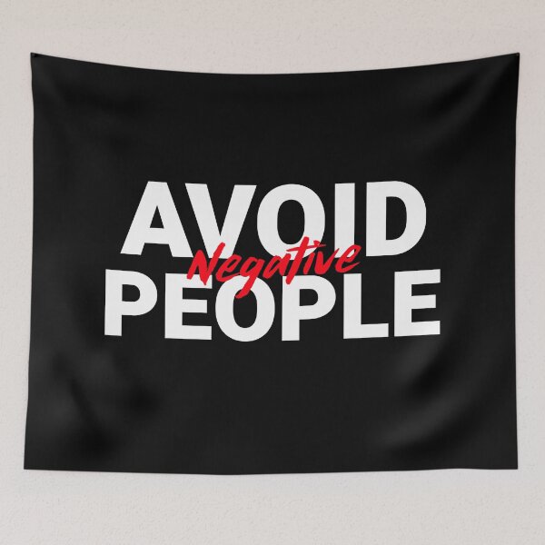 Item preview, Avoid Negative People designed and sold by YOYOCollection.