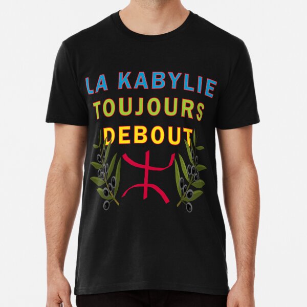 Drapeau international amazigh T-shirt premium