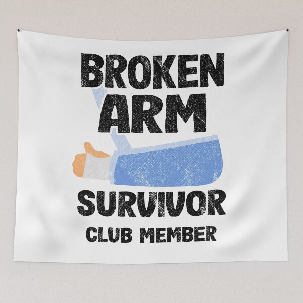 Item preview, Get Well Broken Arm Survivor Club Member Surgery Gift designed and sold by Stronzi.