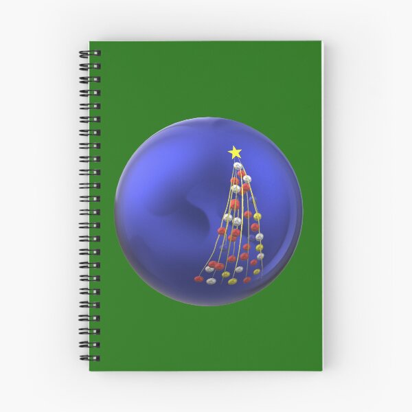 Item preview, christmas decorate white blue tree designed and sold by miaterinka.