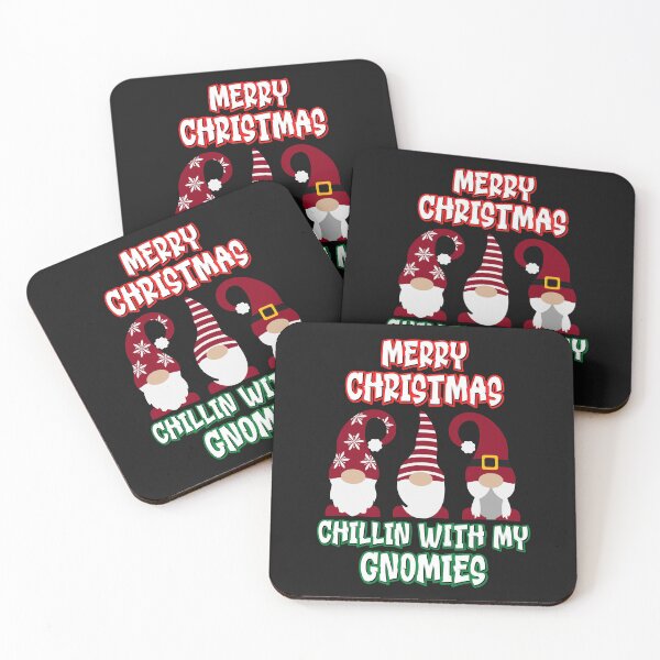 Item preview, MERRY CHRISTMAS, CHILLIN WITH MY GNOMIES, GNOMIE MEME, MERRY GNOMIES, designed and sold by R B Chrystal.