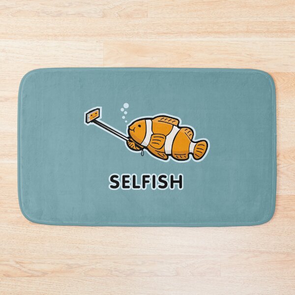 Item preview, Selfish, (fish taking a Selfie) designed and sold by boec gear.