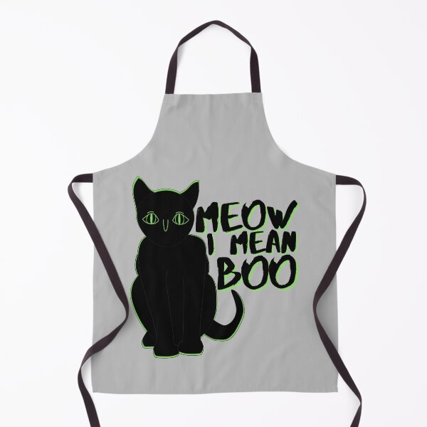 Item preview, Meow I Mean Boo Halloween Funny Cat designed and sold by Onewivnacher.