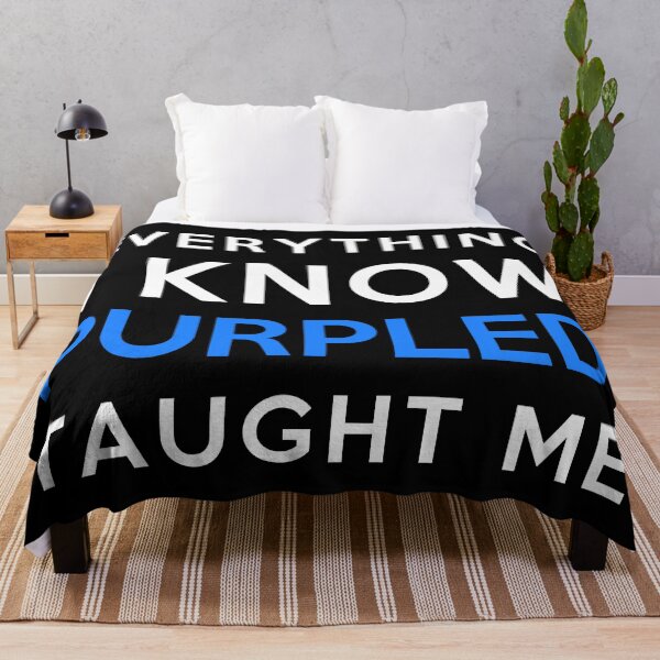 Item preview, Everything i know - Purpled designed and sold by 2Girls1Shirt.