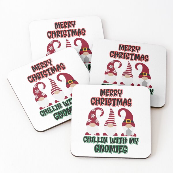 Item preview, MERRY CHRISTMAS, CHILLIN WITH MY GNOMIES, GNOMIE MEME, MERRY GNOMIES, designed and sold by R B Chrystal.
