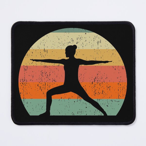 Item preview, Yoga Warrior Pose at Sunset designed and sold by Epic Love Designs.
