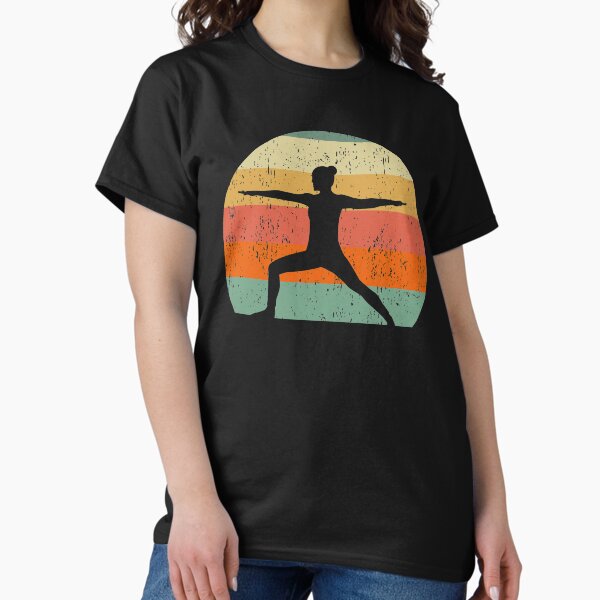 Item preview, Yoga Warrior Pose at Sunset designed and sold by Epic Love Designs.